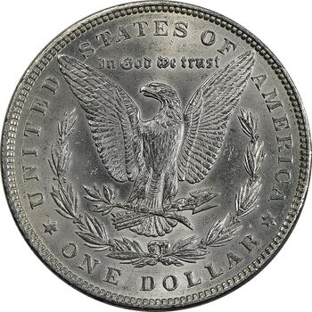 سکه یک دلار 1885 مورگان - MS63 - آمریکا