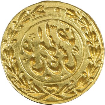 سکه پولکی طلا امام رضا (ع) - UNC - ناصرالدین شاه
