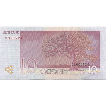 اسکناس 10 کرونی 2007 جمهوری - تک - UNC64 - استونی