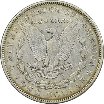 سکه یک دلار 1890 مورگان - EF45 - آمریکا