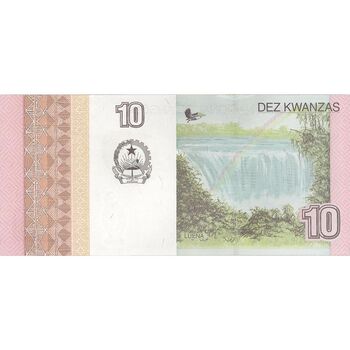 اسکناس 10 کوانزا 2012 جمهوری - تک - UNC63 - آنگولا
