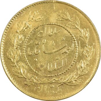 سکه طلا 1 تومان 1340 تصویری - AU58 - احمد شاه