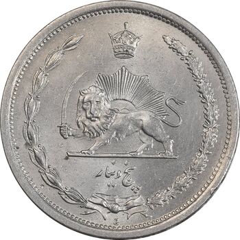 سکه 5 دینار 1310 نیکل - MS64 - رضا شاه