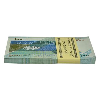 بسته اسکناس 10000 ریال امام (مظاهری - نوربخش) - UNC - جمهوری اسلامی