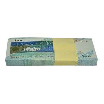 بسته اسکناس 10000 ریال امام (مظاهری - شیبانی) جایگزین - UNC - جمهوری اسلامی