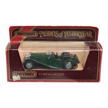 ماشین اسباب بازی آنتیک طرح jaguar ss 100 - کد 054376