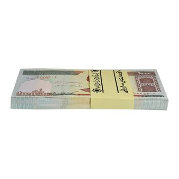 بسته اسکناس 1000 ریال (جعفری - مظاهری) - شماره دوقلو - UNC - جمهوری اسلامی
