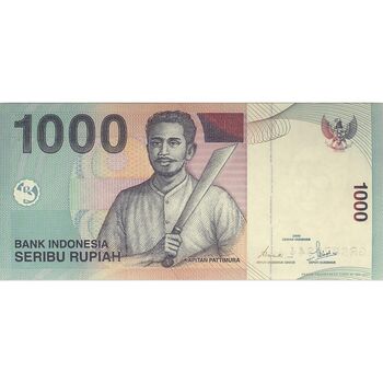 اسکناس 1000 روپیه 2000 جمهوری - تک - UNC63 - اندونزی