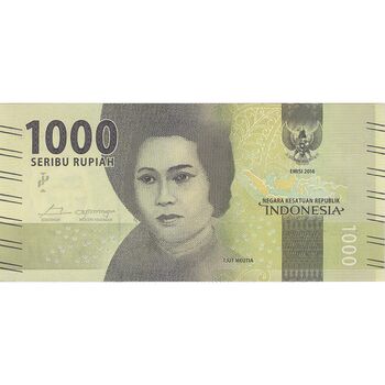 اسکناس 1000 روپیه 2016 جمهوری - تک - UNC63 - اندونزی