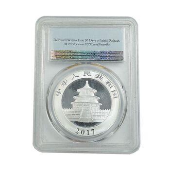 سکه 10 یوآن 2017 - پاندا - MS69 - جمهوری خلق چین
