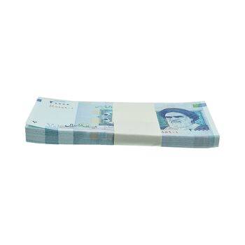 بسته اسکناس 20000 ریال (کرباسیان - سیف) نخ نوع 2 - شماره جایگزین - UNC - جمهوری اسلامی