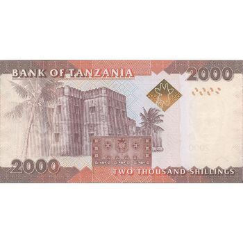 اسکناس 2000 شیلینگ بدون تاریخ (2010-2015) جمهوری - تک - UNC63 - تانزانیا