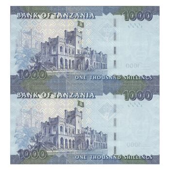 اسکناس 1000 شیلینگ بدون تاریخ (2010) جمهوری - جفت - UNC63 - تانزانیا