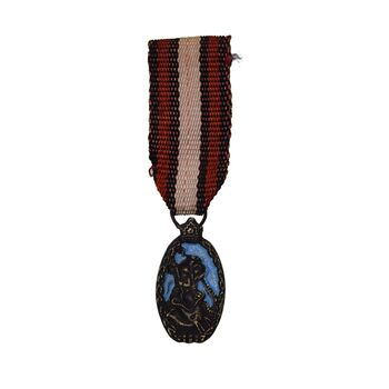 مدال آویز حزب رستاخیز (شب) - AU - محمد رضا شاه