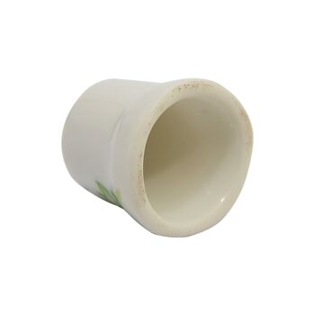 انگشتانه چینی قدیمی طرح گل - کد006548