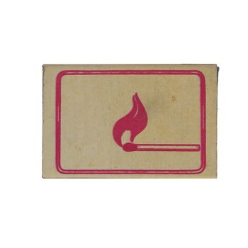 کبریت مقوایی شرکت صدقیانی طرح قیچی - کد 006226