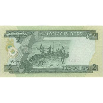 اسکناس 2 دلار بدون تاریخ (2006) الیزابت دوم - تک - UNC64 - جزایر سلیمان