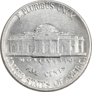 سکه 5 سنت 1996P جفرسون - AU58 - آمریکا