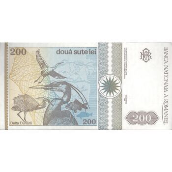 اسکناس 200 لئو 1992 جمهوری - تک - UNC63 - رومانی