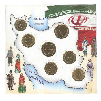 پک یاد بود سکه های زرین - UNC - جمهوری اسلامی