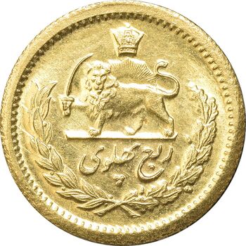 سکه طلا ربع پهلوی 1345 - MS63 - محمد رضا شاه