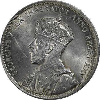 سکه 1 دلار 1935 جرج پنجم - MS63 - کانادا