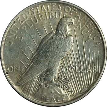 سکه یک دلار 1923 صلح - MS61 - آمریکا