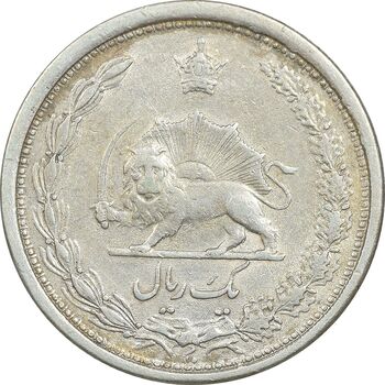 سکه 1 ریال 1313 - EF40 - رضا شاه