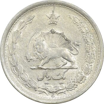 سکه 1 ریال 1310 - AU50 - رضا شاه