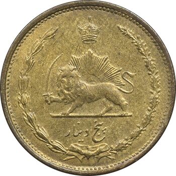 سکه 5 دینار 1316 برنز - AU58 - رضا شاه