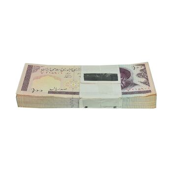 بسته اسکناس 100 ریال (نمازی - نوربخش) شماره کوچک - UNC - جمهوری اسلامی