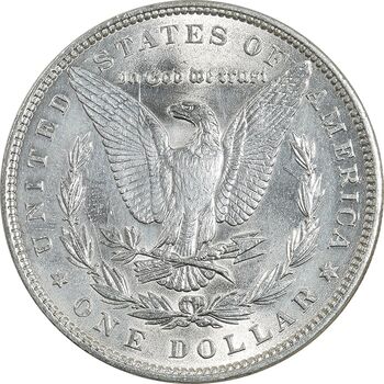 سکه یک دلار 1887 مورگان - MS62 - آمریکا