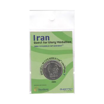 مدال یادبود حضور ایران در جام جهانی فوتبال 2006 - UNC - جمهوری اسلامی