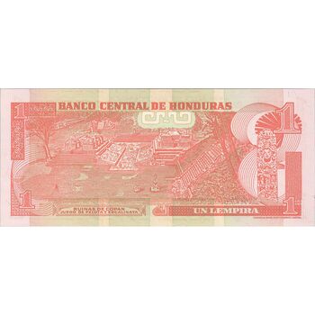 اسکناس یک لمپیرا 2006 (بدون نوار عمودی) جمهوری - تک - UNC62 - هندوراس