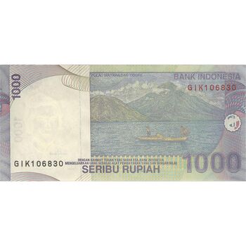 اسکناس 1000 روپیه 2013 جمهوری - تک - UNC63 - اندونزی