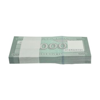 بسته اسکناس 1000 لیره 2016 جمهوری - UNC - لبنان