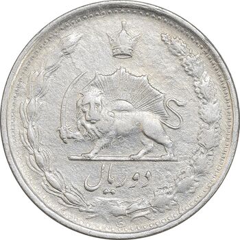 سکه 2 ریال 1340 - EF45 - محمد رضا شاه