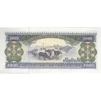 اسکناس 1000 کیپ 2003 جمهوری دموکراتیک خلق - تک - UNC63 - لائوس