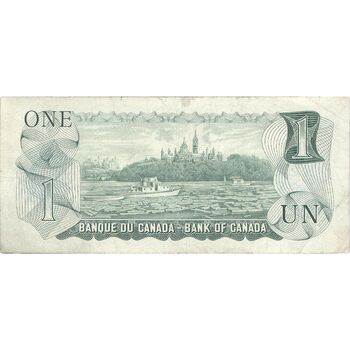 اسکناس 1 دلار 1973 الیزابت دوم - تک - VF - کانادا