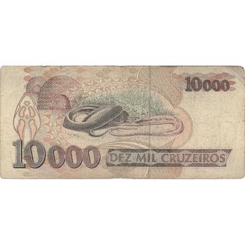 اسکناس 10000 کروزیرو بدون تاریخ(1991) - ZMCM, IE - جمهوری فدراتیو - تک - F - برزیل