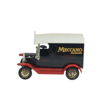 ماشین اسباب بازی آنتیک طرح تبلیغاتی meccano magazine - کد 055966