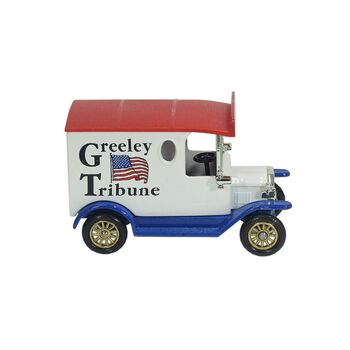 ماشین اسباب بازی آنتیک طرح تبلیغاتی greeley tribune news - کد 055969