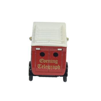 ماشین اسباب بازی آنتیک طرح تبلیغاتی evening telegraph - کد 055980