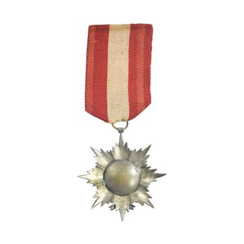 نشان دانش - با روبان - EF - رضا شاه