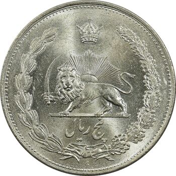 سکه 5 ریال 1310 - MS64 - رضا شاه