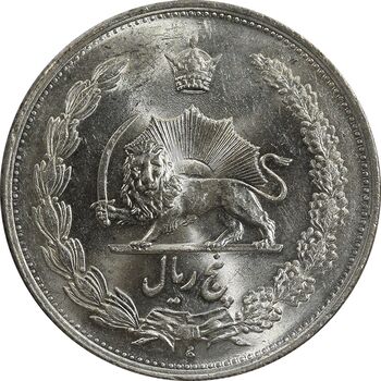 سکه 5 ریال 1310 - MS63 - رضا شاه