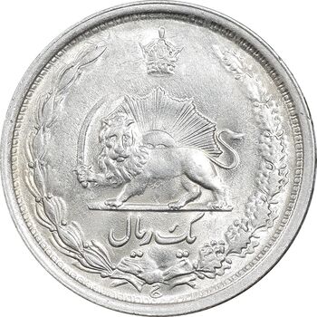 سکه 1 ریال 1312 - MS63 - رضا شاه