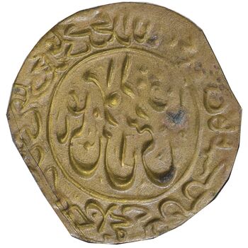 سکه پولکی برنز امام رضا (ع) - EF - ناصرالدین شاه