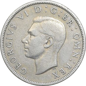 سکه 2 شیلینگ 1951 جرج ششم - EF45 - انگلستان