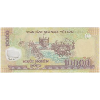 اسکناس 10000 دانگ 2014 جمهوری سوسیالیستی - تک - UNC64 - ویتنام